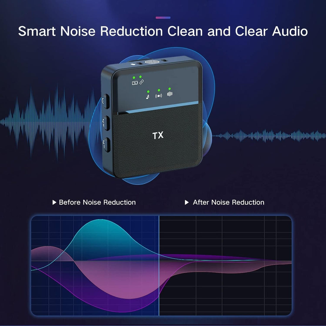 SX31 3-in-1 Multifunction wireless Microphone