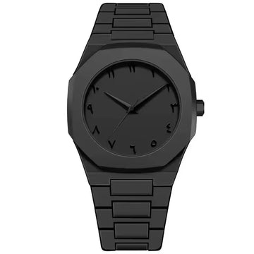 Arabic Black Aura Watch (Millionair Watch)