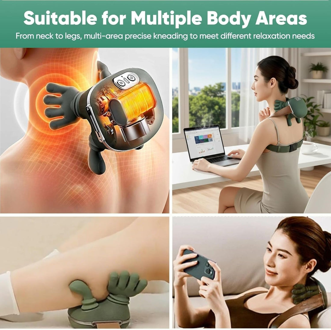 Neck and Back Massager