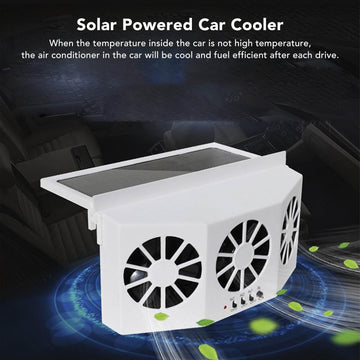 Solar Car Window Ventilation cooler