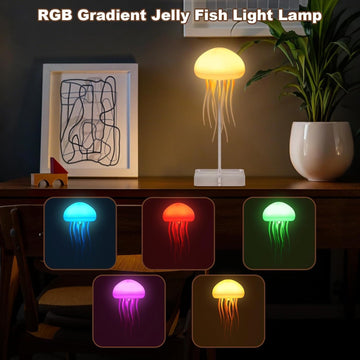 Rechargeable Jellyfish Table Lamp